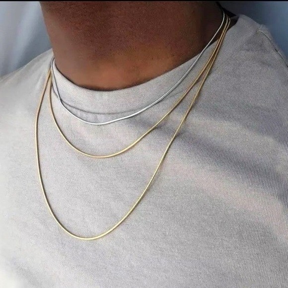 Pendant‎ Chain 14K Gold Plated 20 inch - Picture 2 of 3